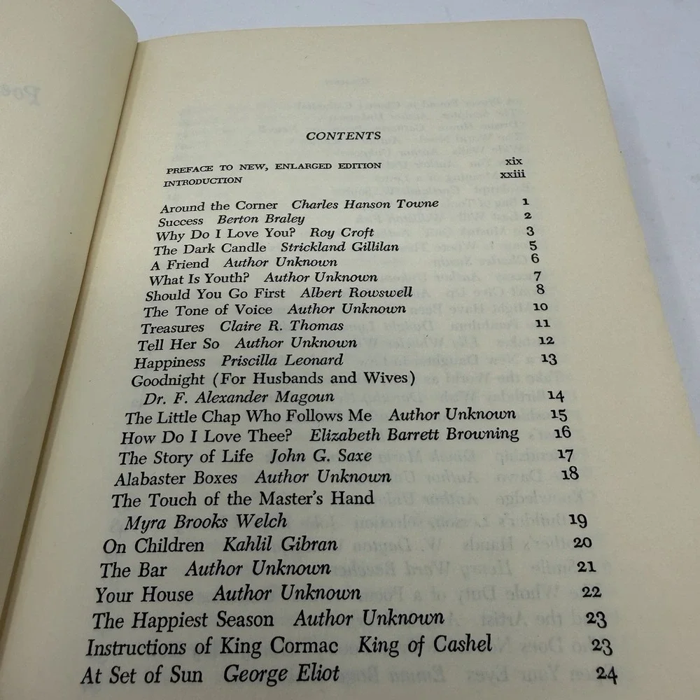 Poems That Touch the Heart A. L. Alexander Hardcover Enlarged Ed Doubleday 1956